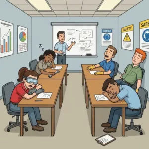Successful journey to Lean sidelined by bored workers resisting training