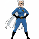 A Female Lean Six Sigma Superhero