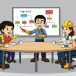 Workers at a Roundtable Discussion